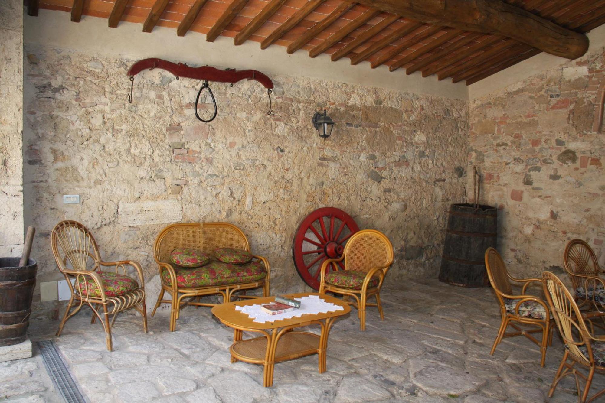 Podere La Chiusella B&B Rapolano Terme Exterior foto